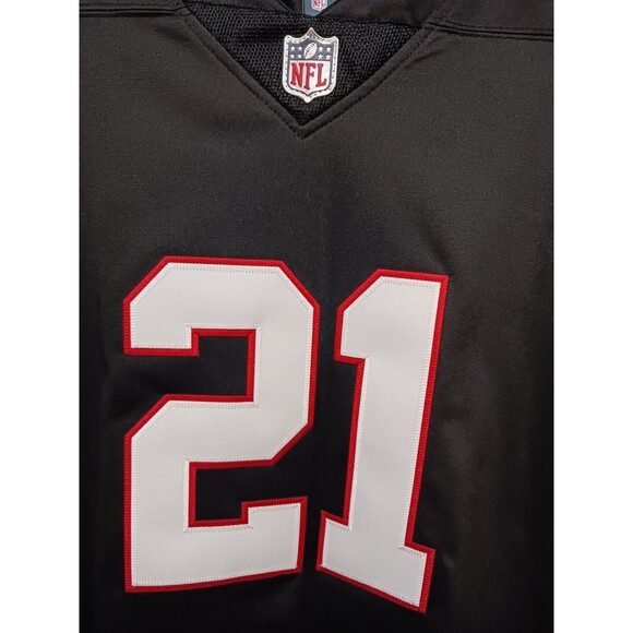 Deion Sanders (Nike)-(Falcons)-(Jersey)-(Black)-(New Cond.)-(Size XL)-$100.00 - Picture 7 of 14